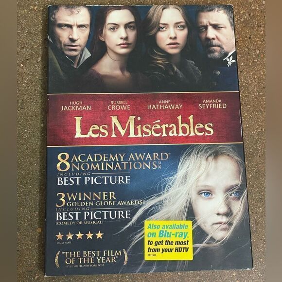 Les Miserables Preowned Movie - Picture 1 of 5
